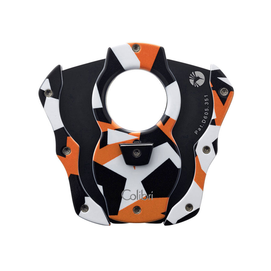 Colibri Zigarren Abschneider Cut Camo orange /Camouflage