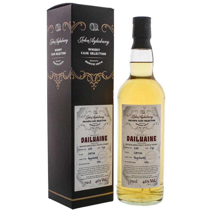 John Aylesbury Dailuaine 11YO 2010 Private Cask Speyside