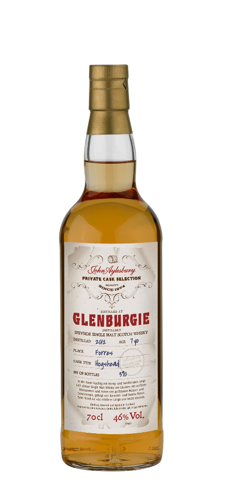 John Aylesbury Glenburgie 7YO 2012 Private Cask
