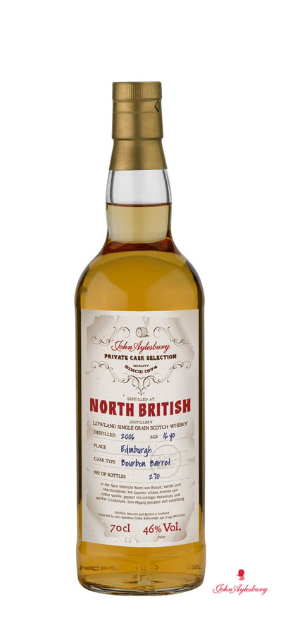 John Aylesbury North British 16YO 2006 Private Cask Lowland Single Grain